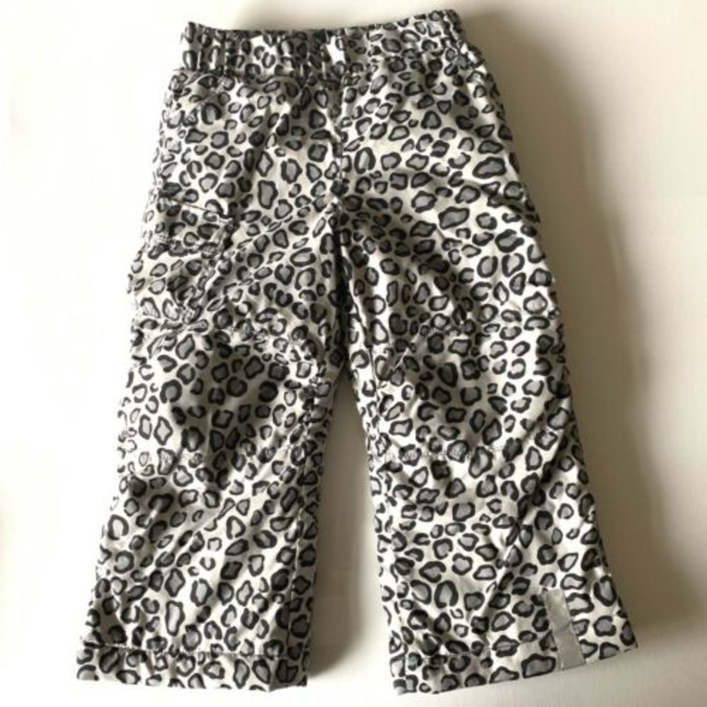 HANNA ANDERSSON LEOPARD SNOWBOARD SKI SNOW PANTS